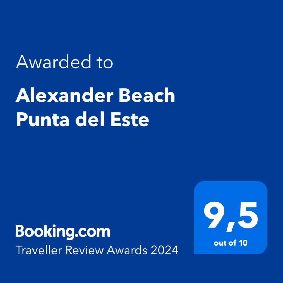 Alexander Beach Punta Del Este Lejlighed Eksteriør billede